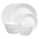 Corelle® Winter Frost White 24-piece Dinnerware Set