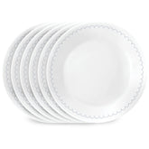 Corelle® Caspian Lace 6.75" Appetizer Plate, 6-pack