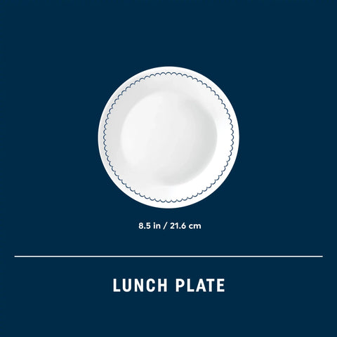 Corelle® Caspian Lace 8.5" Salad Plate