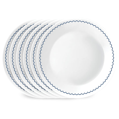 Corelle® Caspian Lace 8.5" Lunch Plate, 6 pack