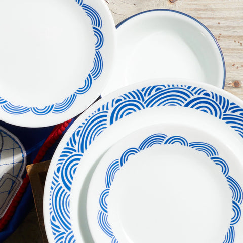 Corelle® Rolling Waves 18-piece Dinnerware Set, Service for 6