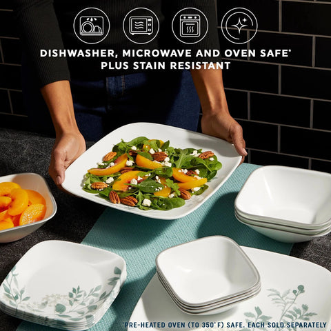 Corelle® Square Amalie 9" Salad Plate
