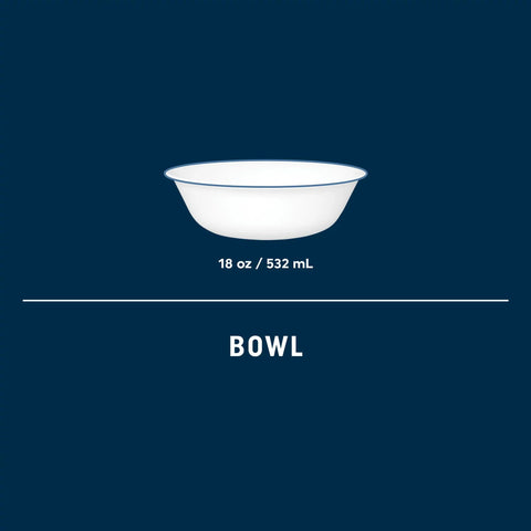 Corelle® Botanical Stripes 18-ounce Cereal Bowl