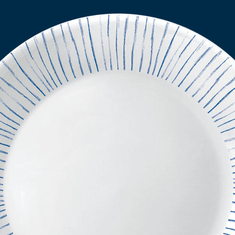 Corelle® Nautical Stripes 18-piece Dinnerware Set, Service for 6