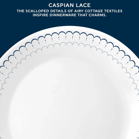 Corelle® Caspian Lace 18-piece Dinnerware Set, Service for 6