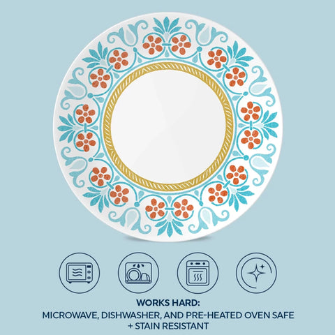 Corelle® Global Collection Terracotta Dreams 8.5" Salad Plate