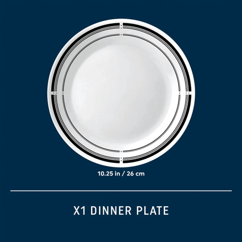 Corelle® Brasserie 10.25" Dinner Plate